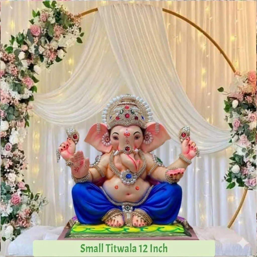 Paper Ganesha murti