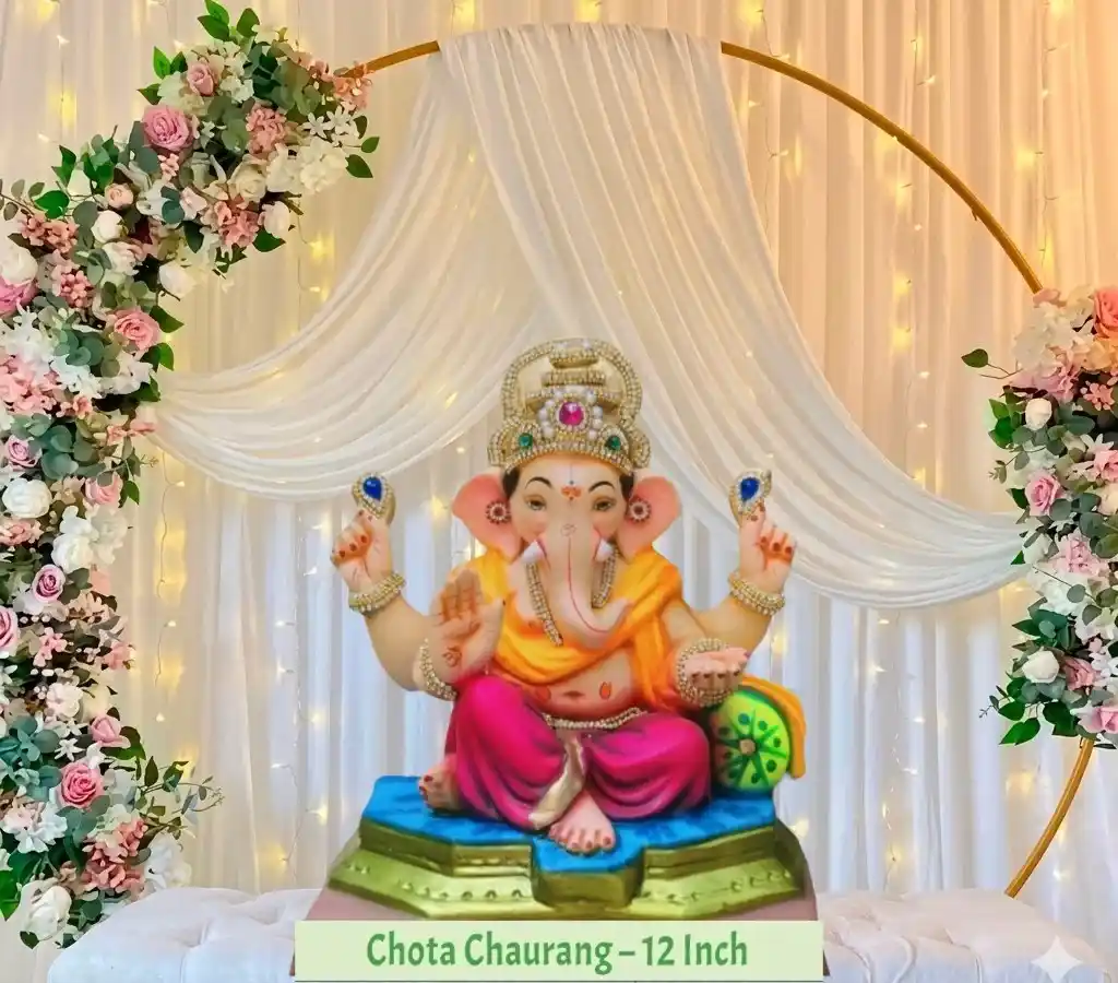 Chota Chaurang paper Ganesha murti